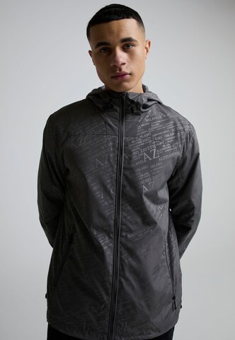 Alessandro Zavetti Přechodná bunda 'Zetta' – šedá: přední strana