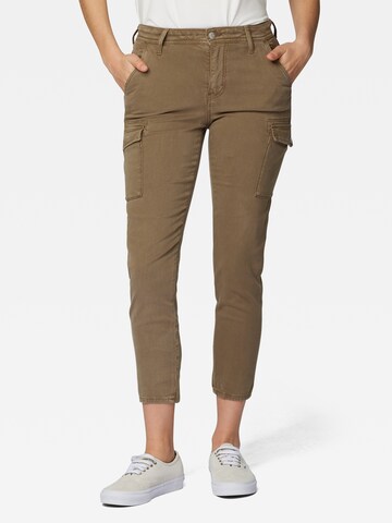 Mavi Slim fit Cargo Pants 'Luzi' in Brown: front