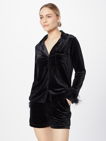 Nasty Gal Pajama in Black: front