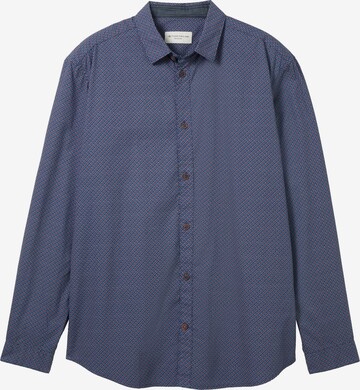 TOM TAILOR Regular Fit Hemd in Blau: predná strana