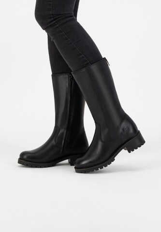 Travelin Stiefel 'Fitjar' in Schwarz