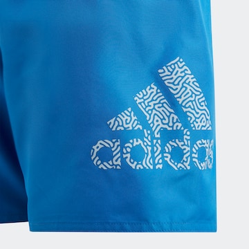 ADIDAS PERFORMANCE Zwemshorts 'Logo Clx' in Blauw