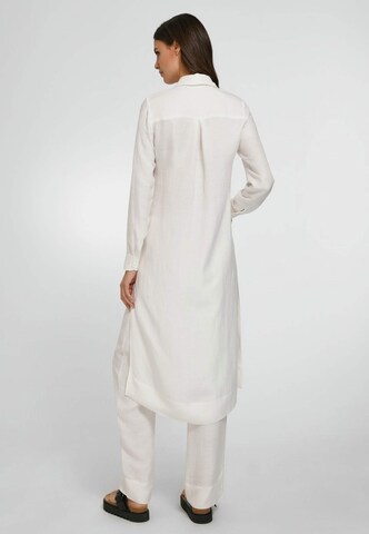 tRUE STANDARD Longbluse Linen in Grau