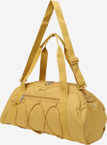 NIKE Sports bag in Beige: front