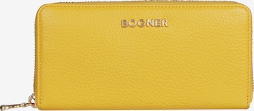 BOGNER Wallet in Yellow: front