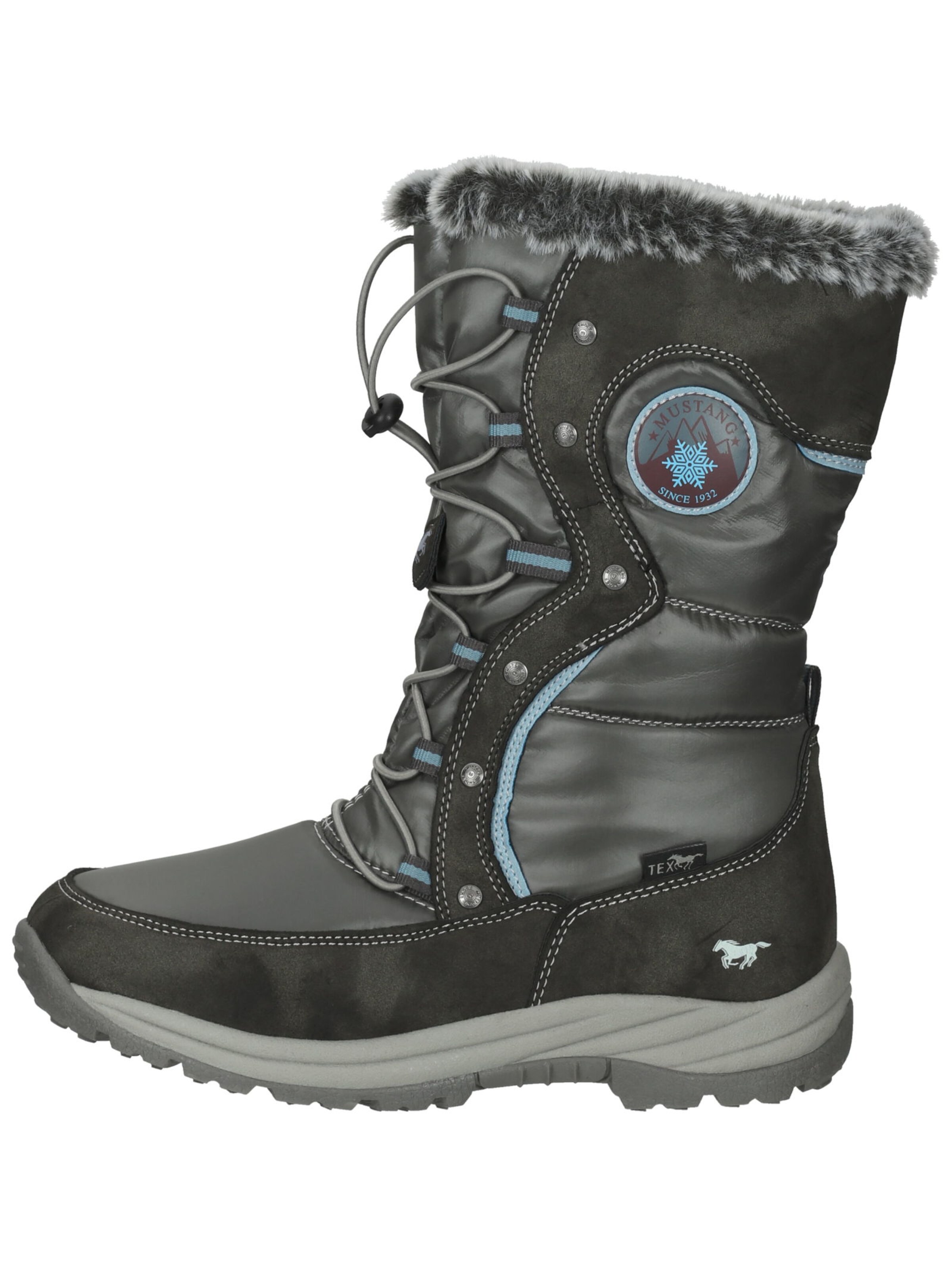 MUSTANG Snow boots in Grey