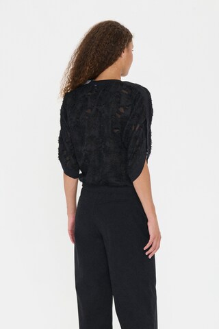 Chemisier 'MiahSZ' SAINT TROPEZ en noir