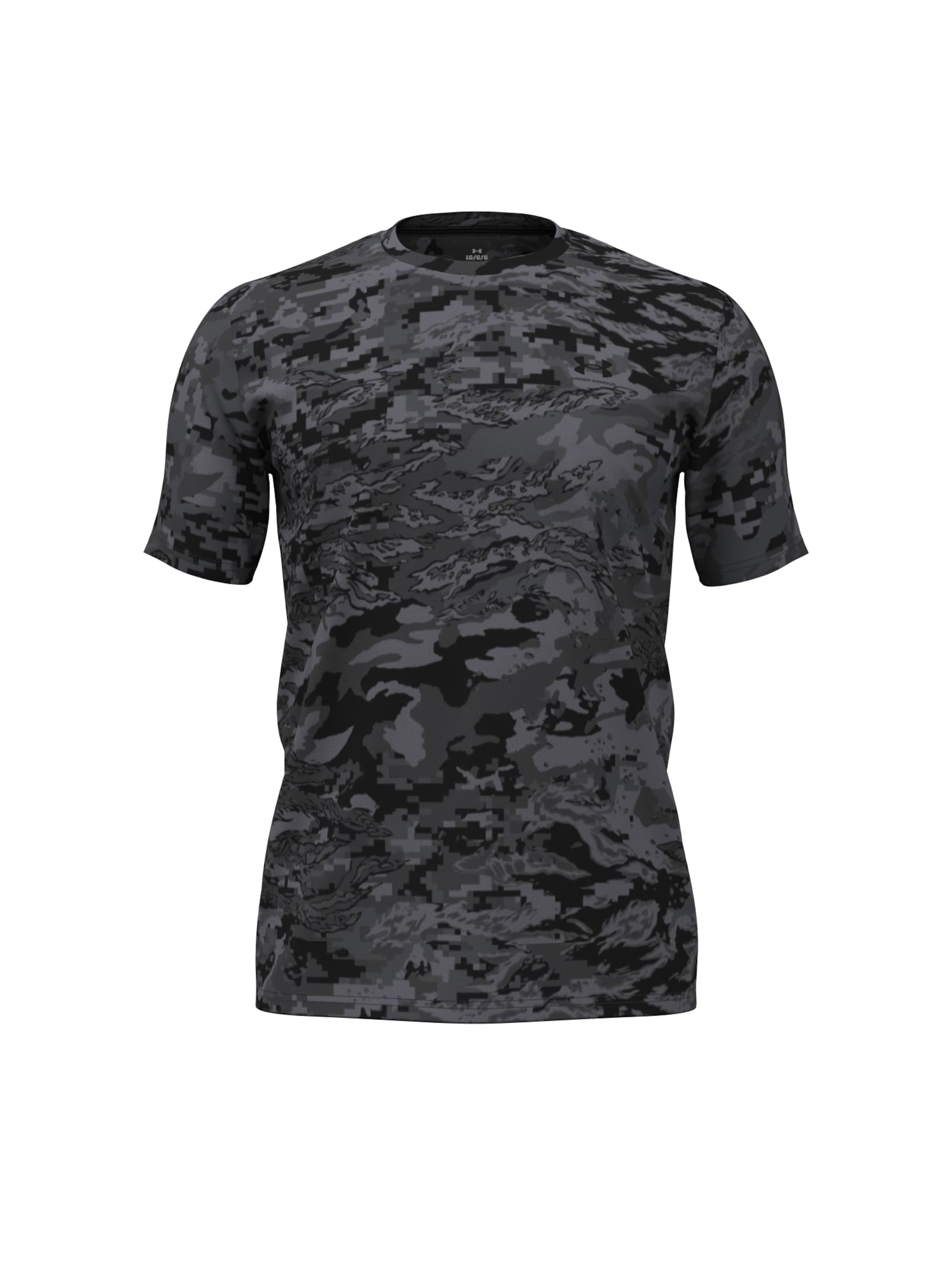 UNDER ARMOUR Functioneel shirt in Zwart: voorkant