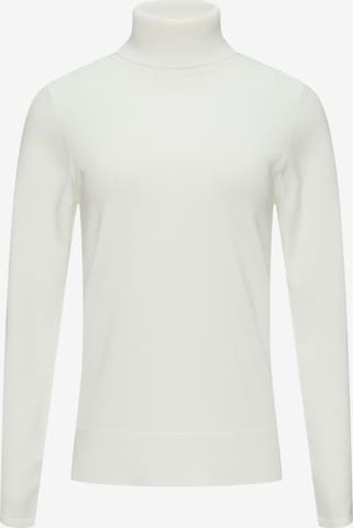 Pull-over s.Oliver BLACK LABEL en blanc : devant