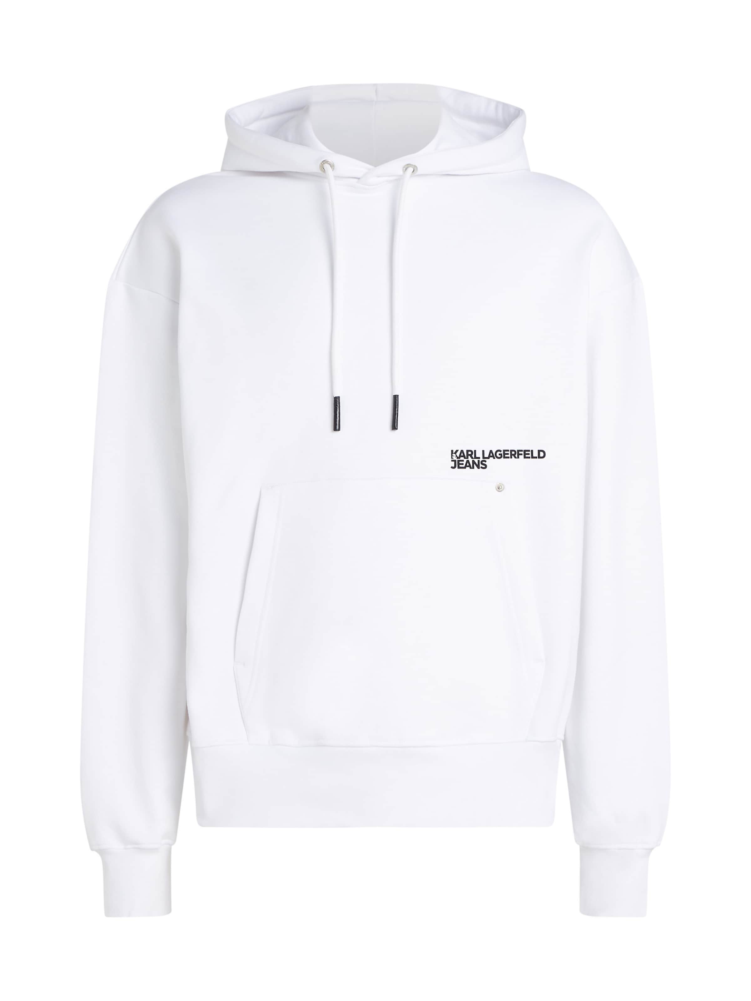 Karl Lagerfeld Sweatshirt in Weiß: Vorderseite