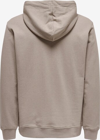 Only & Sons Sweatshirt 'Elon' in Grey