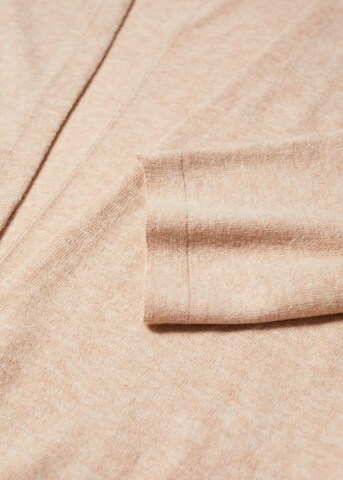 MANGO Strickjacke 'port' in Beige