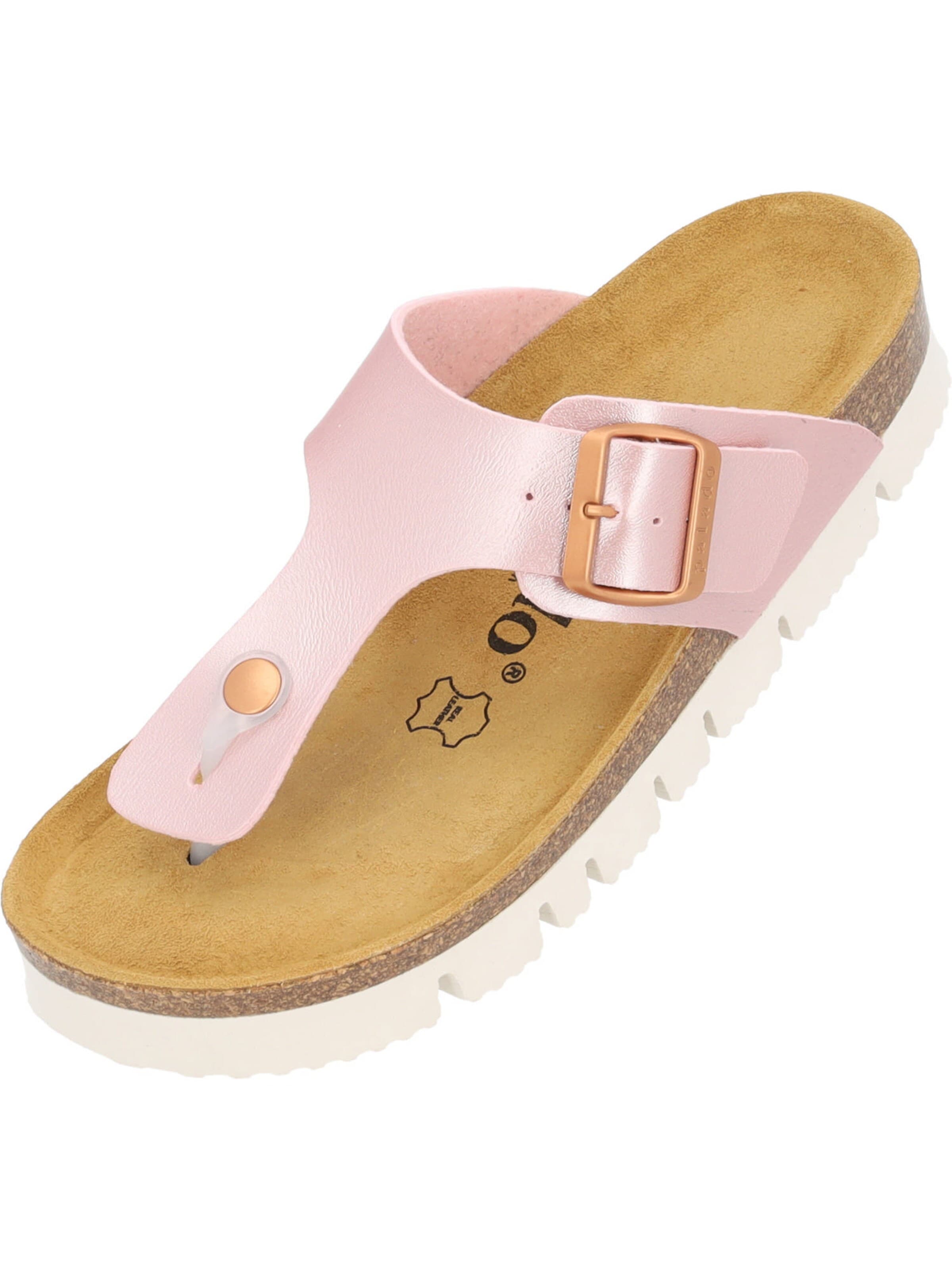 Palado Zehentrenner 'Palado Kos PL Metallic'‌‌ in Pink: Vorderseite