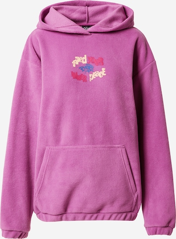 Sweat-shirt BDG Urban Outfitters en violet : devant