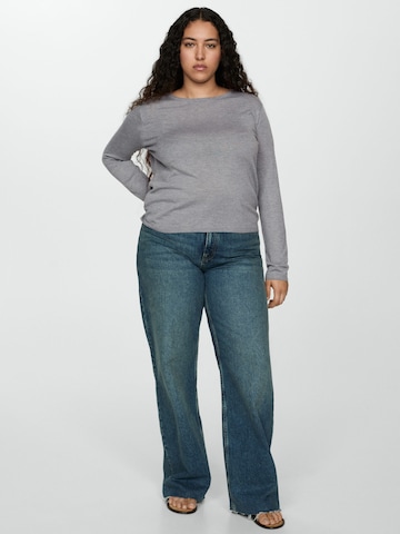 MANGO Sweater 'LUCCA' in Grey