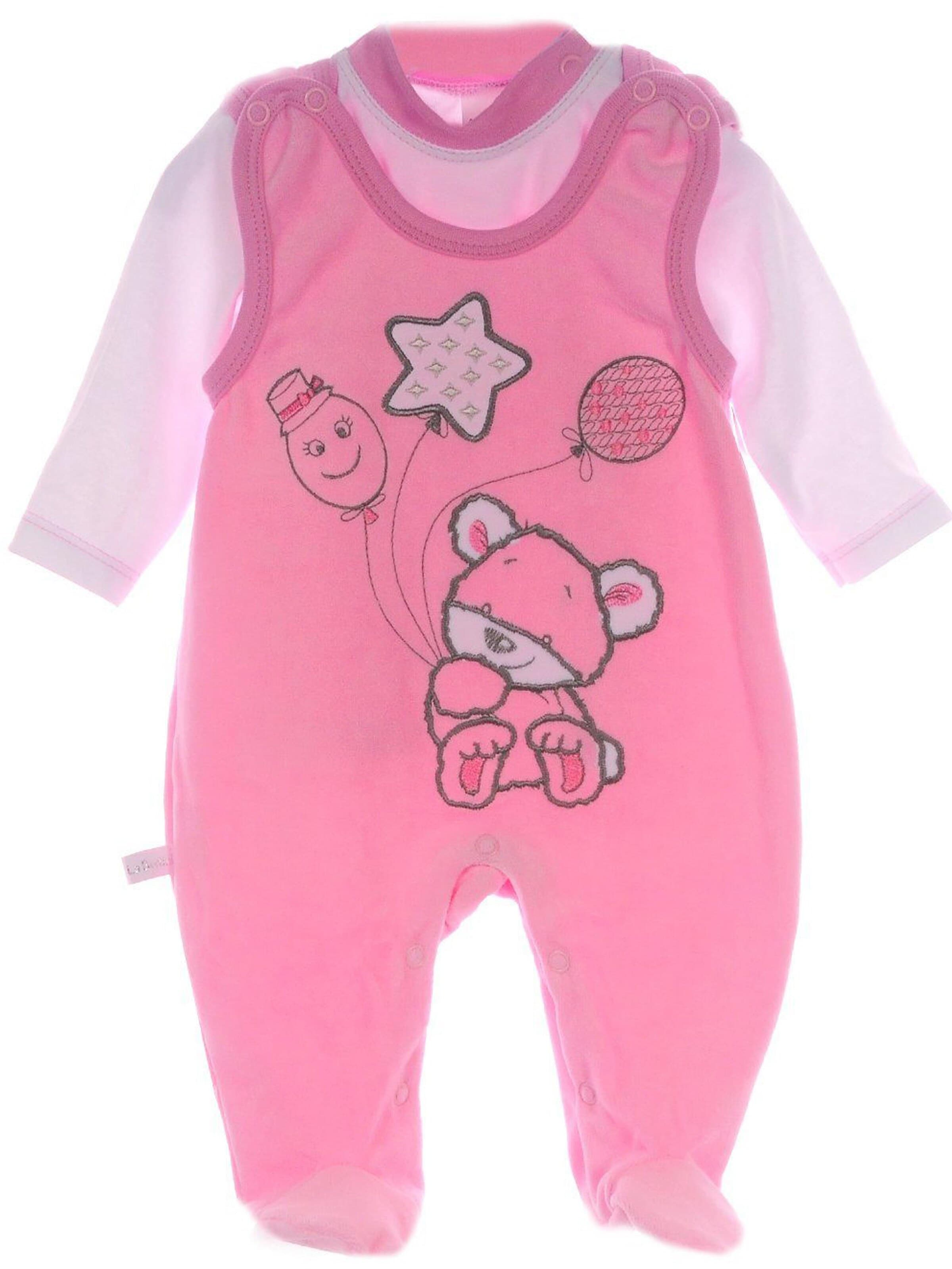 La Bortini Set in Pink: front