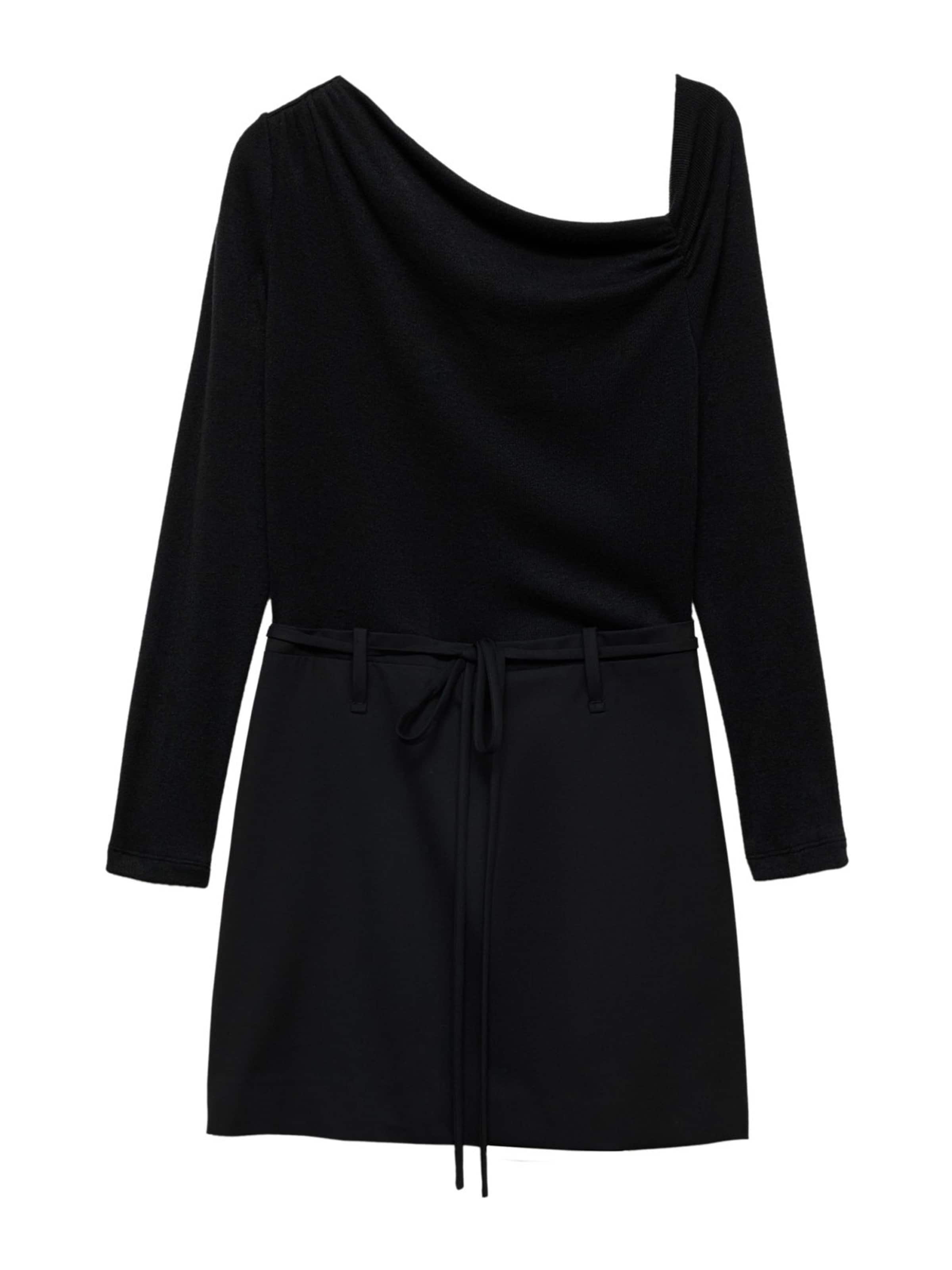 MANGO Kleid 'Dakota' in Schwarz: Vorderseite