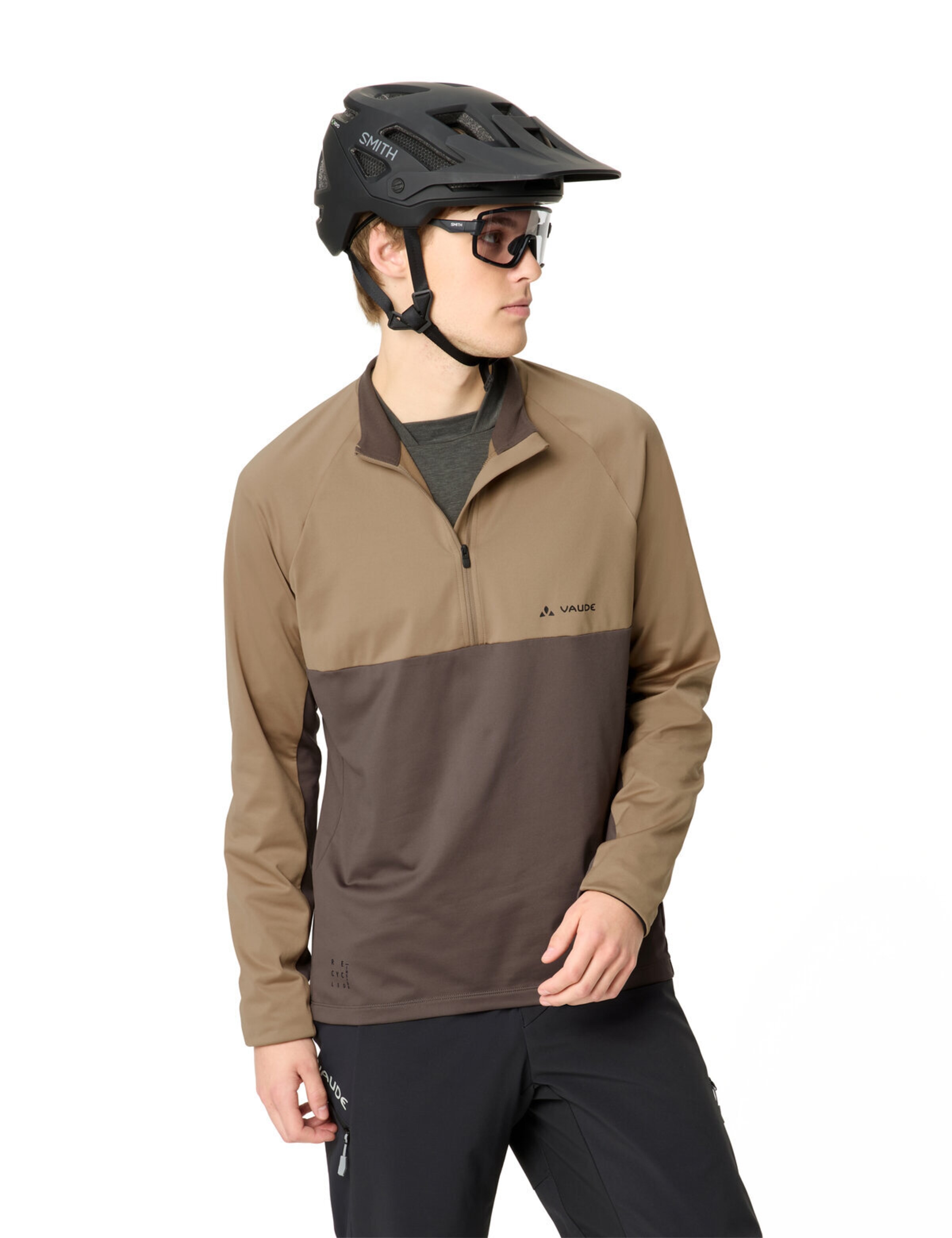 VAUDE Performance shirt 'Qimsa' in Beige