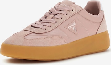 GUESS - Zapatillas deportivas bajas 'PARLET' en rosa: frente