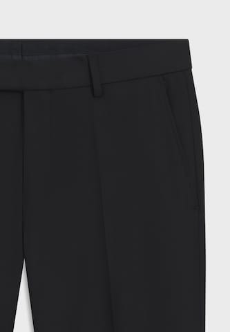 BOSS Slim fit Pleated Pants 'George' in Blue