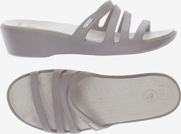 Crocs Sandals & High-Heeled Sandals in 41,5 in Grey: front