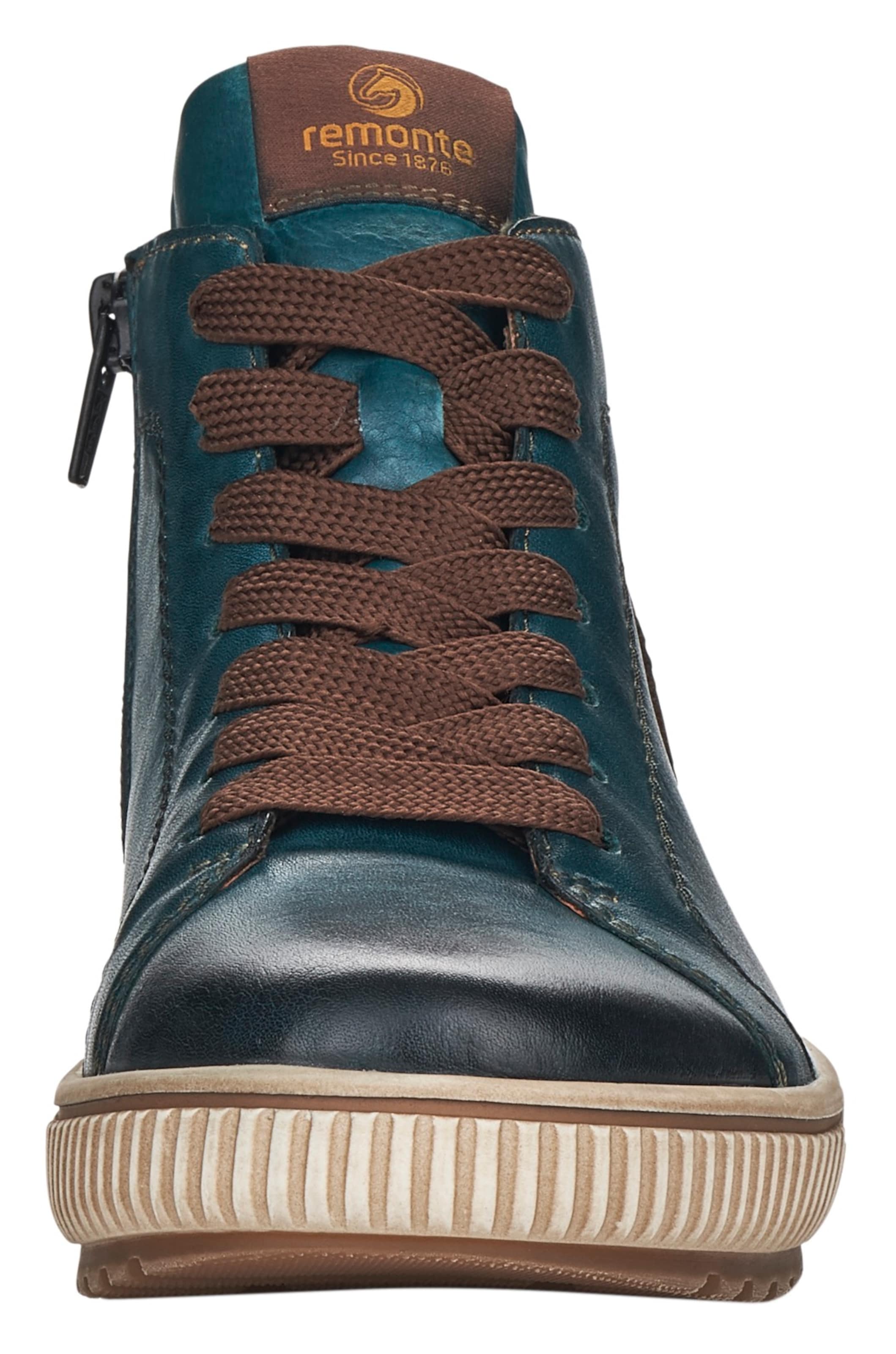 REMONTE High-Top Sneakers in Green