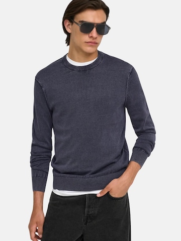 Only & Sons Pullover‌‌ in Blau
