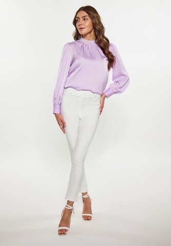 faina - Blusa em roxo