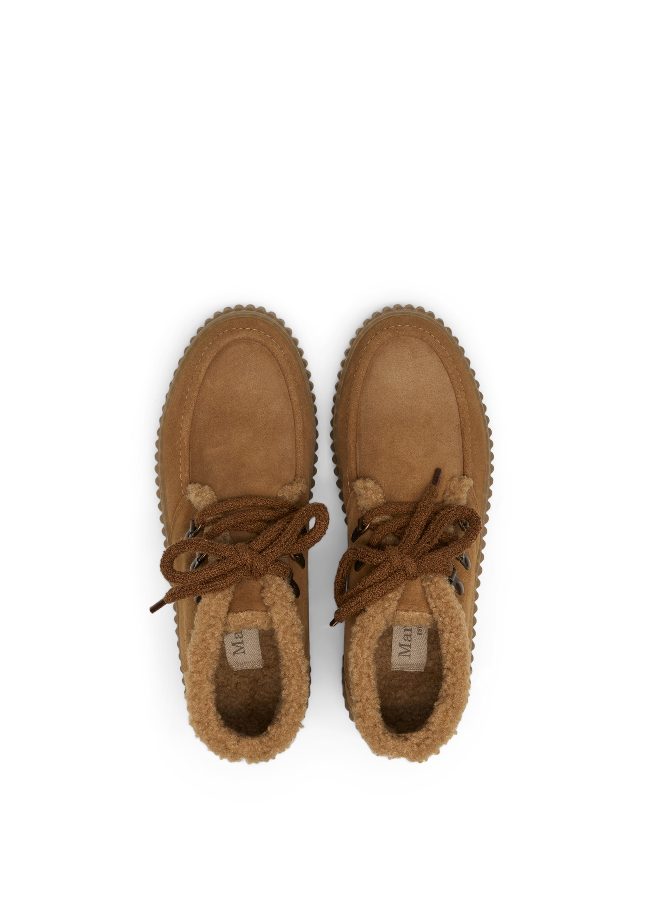 Marc O'Polo Schnürschuh 'Bianca' in Braun: oben