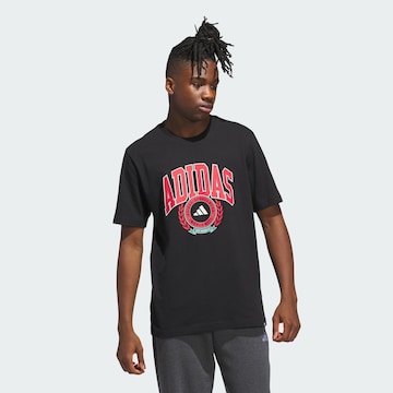 ADIDAS SPORTSWEAR Performance shirt in Black: front