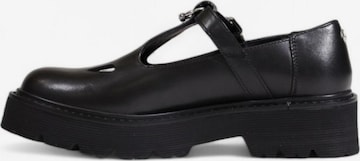 Ballerines 'SLASH 4216 LOW W LEATHER W/ PIERCING CLW421600' cult en noir : devant