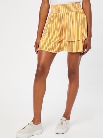 ONLY Skirt 'AURORA' in Yellow: front