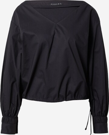 Sisley Blouse in Zwart: voorkant