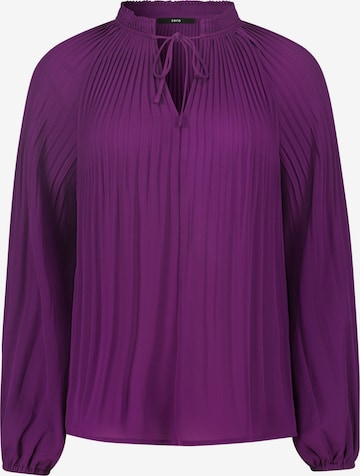 zero Blouse in Purple: front