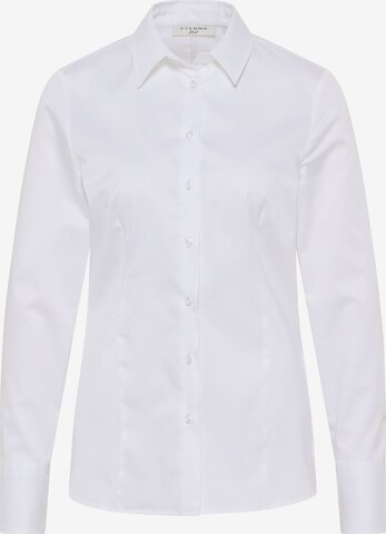 ETERNA Blouse ' FITTED ' in White: front