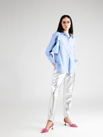 Warehouse Blouse in Blauw