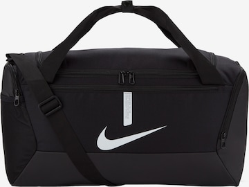 NIKE Sports Bag in Black: front