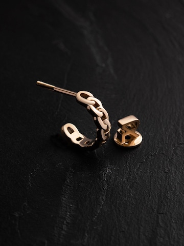 REYTEL - Pendientes 'CHAIN' en oro