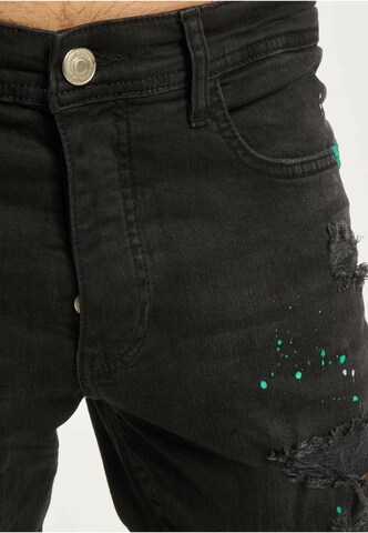 2Y Premium Regular Jeans 'Lino' in Black