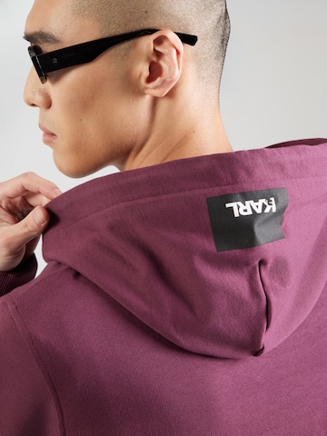 Karl Lagerfeld Sweatshirt in Lila