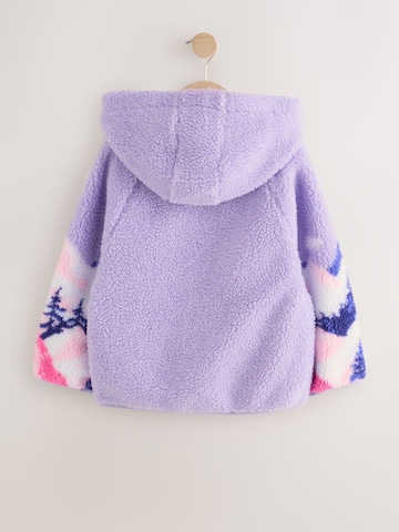 Jachetă  fleece de la Next pe mov