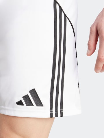 ADIDAS PERFORMANCE Regularen Športne hlače 'MUFC' | bela barva