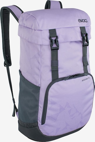 EVOC Backpack in Purple: front