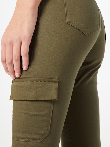 Dorothy Perkins - Skinny Calças de ganga cargo em verde