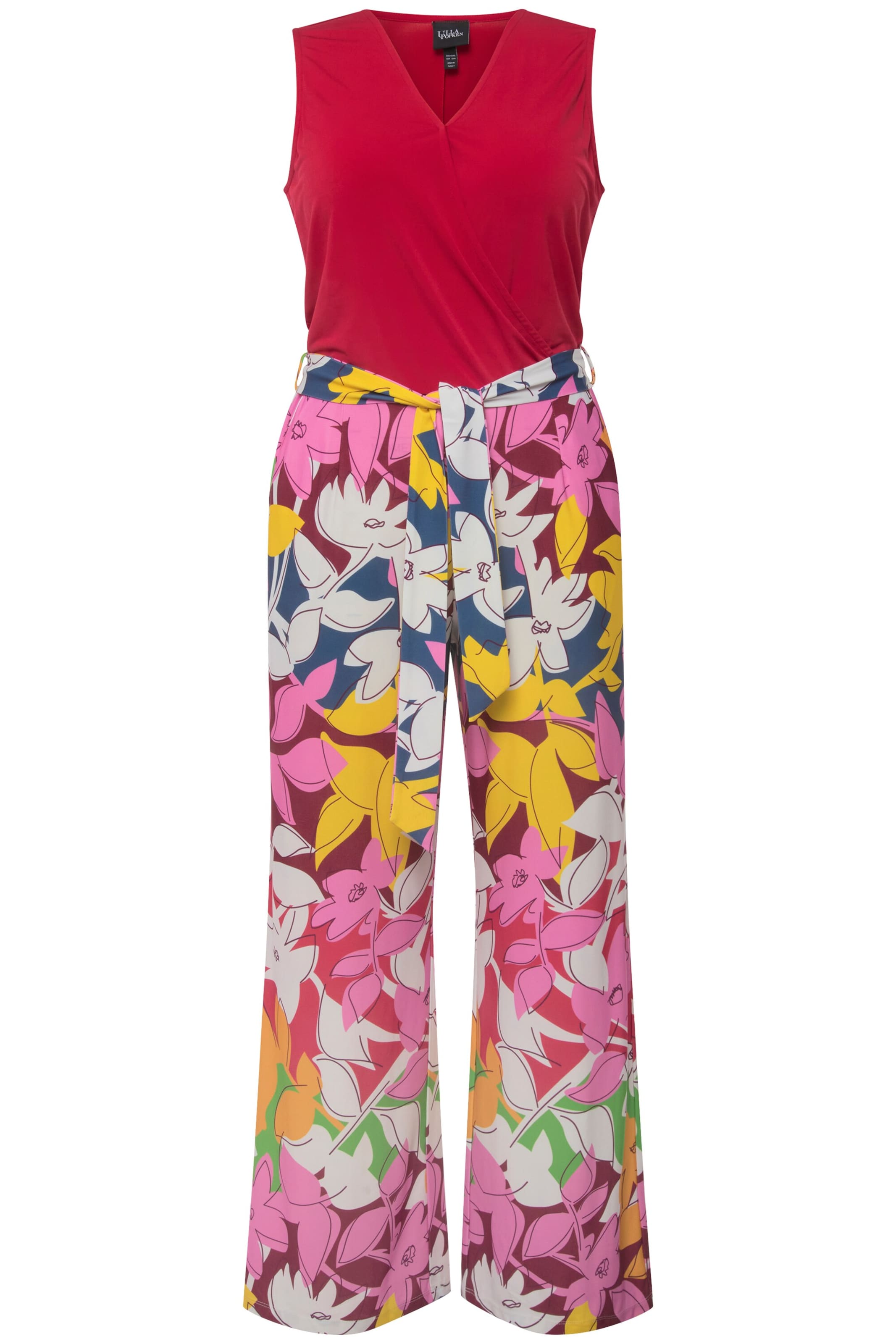 Combinaison Ulla Popken en mélange de couleurs : devant