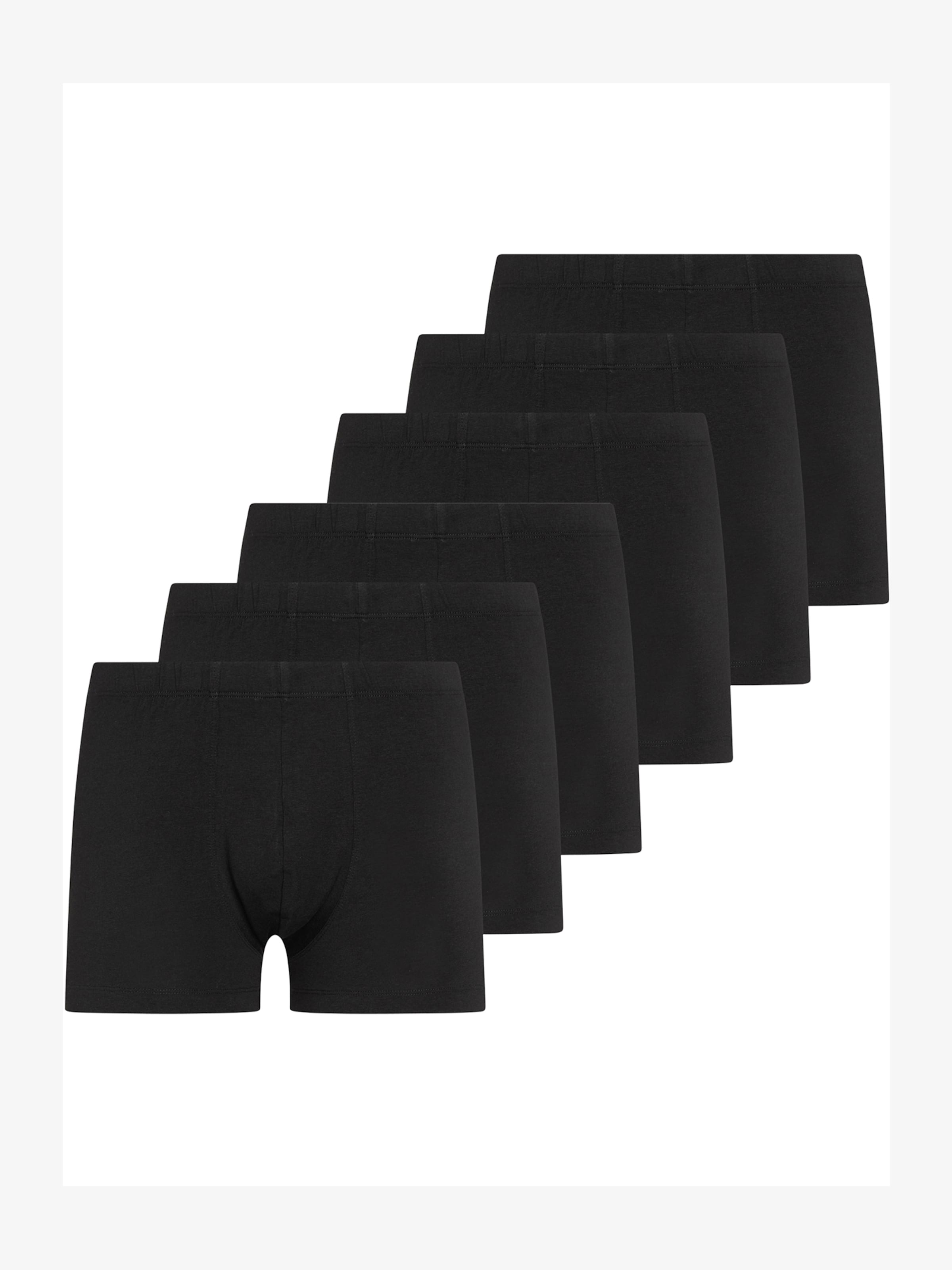 SCHIESSER Trunk ' UNCOVER Cotton ' in Schwarz: Vorderseite