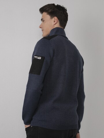 Petrol Industries Pullover in Blau