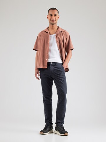 JACK & JONES Slimfit Chino kalhoty 'JPRCCMARCO JJFRANK' – modrá