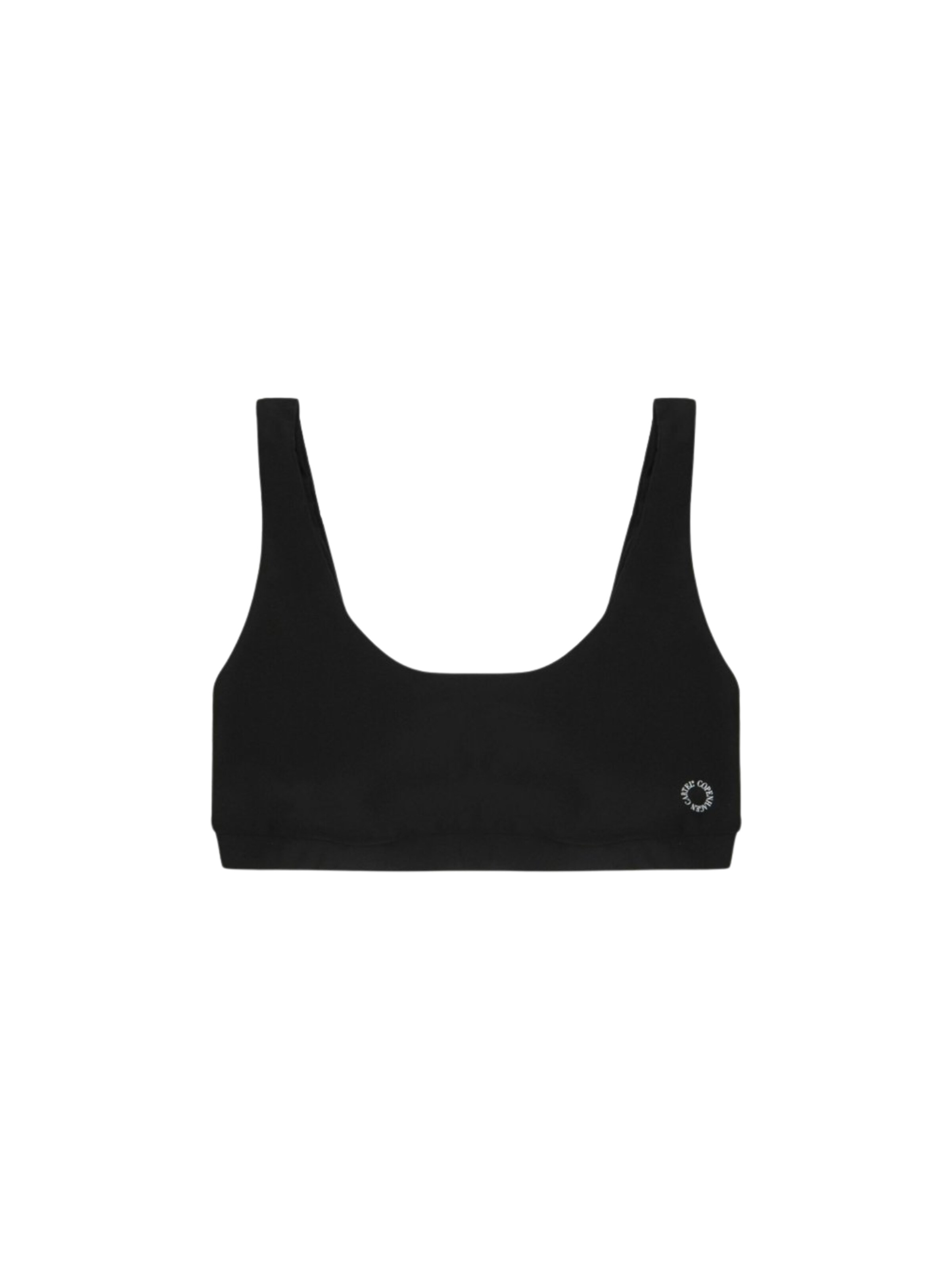 Hauts de bikini ' Agung ' Copenhagen Cartel en noir : devant