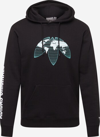 ADIDAS ORIGINALS Sweatshirt in Schwarz: predná strana